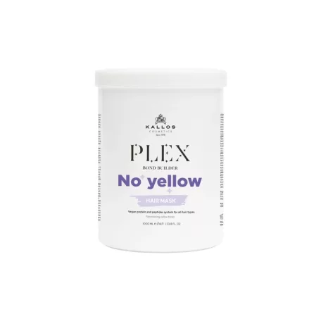 KALLOS PLEX NO YELLOW hamvasító hajmaszk 1000 ml