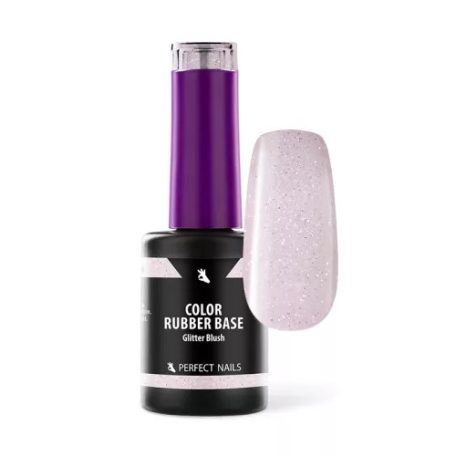 PN Color Rubber Base - Glitter Blush - 8 ml