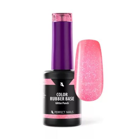 PN Color Rubber Base - Glitter Punch - 8 ml