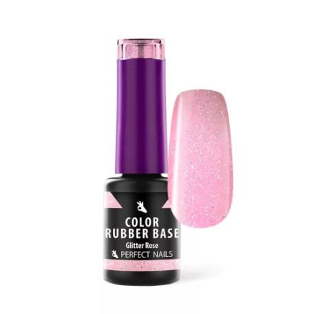 PN Color Rubber Base - Glitter Rose - 4 ml