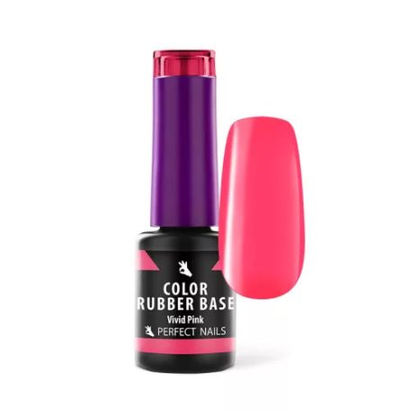 PN Color Rubber Base - Vivid Pink - 4 ml