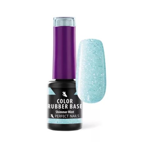 PN Color Rubber Base - Shimmer Mint - 4 ml