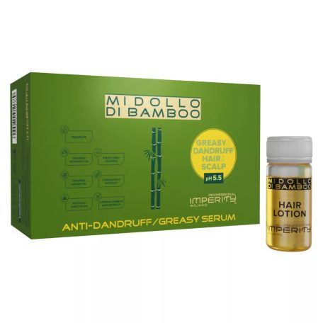 IMPERITY Midollo di Bamboo Anti-Dandruff/ Greasy Serum - szérum korpás / zsíros hajra 10 x 10 ml
