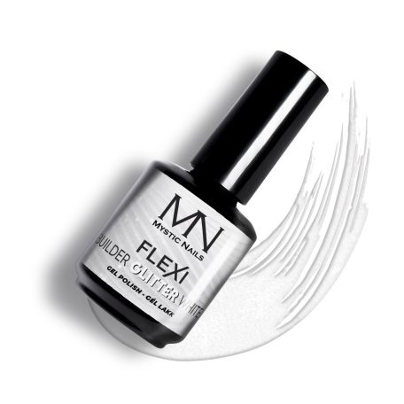 MN Flexi Builder Glitter White - 12 ml