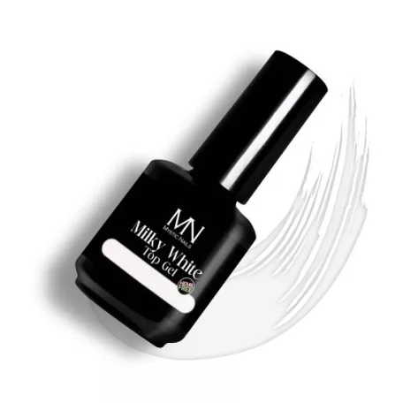 MN Milky White Top Gel - 6ml