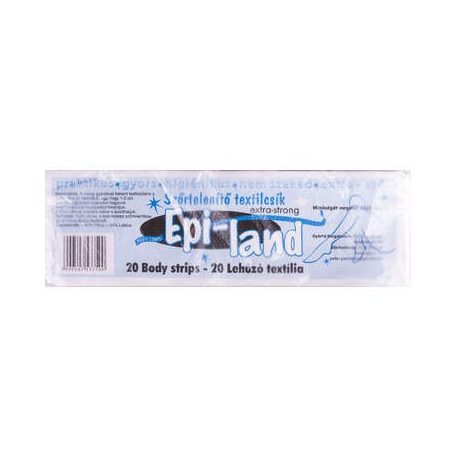 EPI-LAND Extra Strong Body Strips lehúzócsík gyantázáshoz 20 db