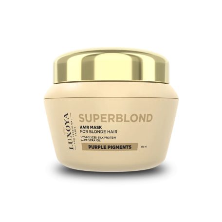 LUXOYA Superblond Mask - tápláló hajmaszk szőke hajra - 250 ml