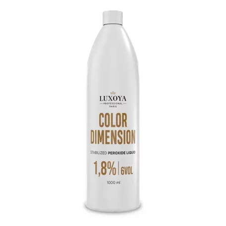 LUXOYA Color Dimension Staibilized Peroxide Liquid 6 vol. 1,8% 1000 ml