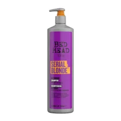   TIGI - Bed Head - Serial Blonde - Restoring Shampoo - sampon sérült szőke hajra - 970 ml