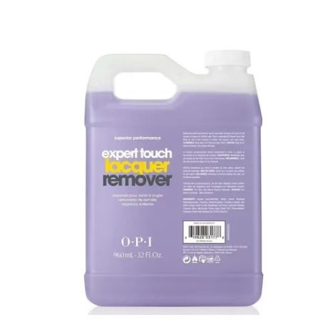 OPI Expert Touch Lacquer Remover - Géllak leoldó és körömlakk lemosó - 960 ml