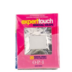 OPI Expert Touch Removal Wraps - leoldó fólia - 20 db
