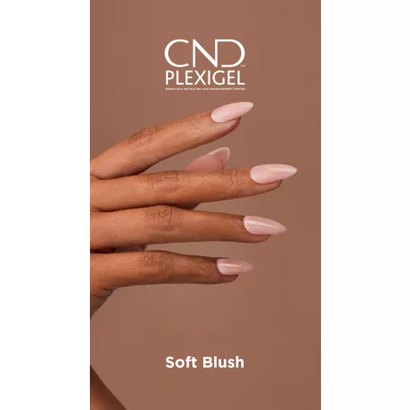 CND - Plexigel - Builder Gel - Soft Blush - építőzselé- 15 ml