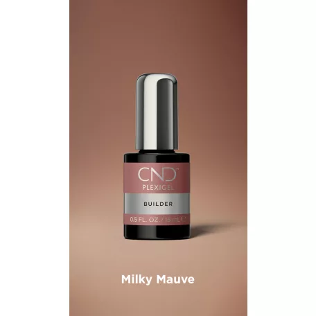 CND - Plexigel - Builder Gel - Milky Mauve - építőzselé- 15 ml