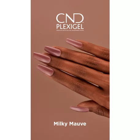 CND - Plexigel - Builder Gel - Milky Mauve - építőzselé- 15 ml
