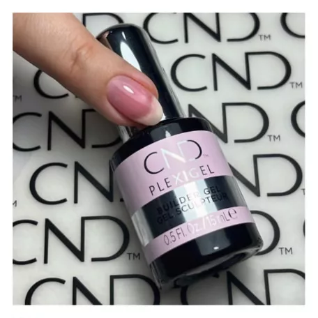 CND - Plexigel - Clearly Pink - építőlakk - 15 ml