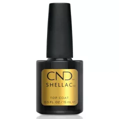 CND - Shellac - Top Coat - fedőlakk - 12,5 ml