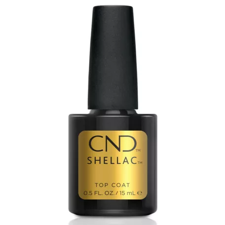 CND - Shellac - Top Coat - fedőlakk - 12,5 ml
