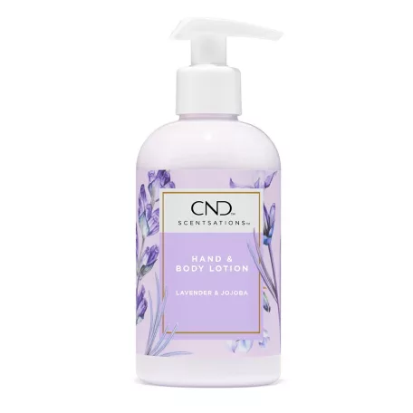 CND SCENTSATIONS HAND & BODY LOTION LAVANDER & JOJOBA - Kéz és testápoló levendula és jojoba illattal 245ml