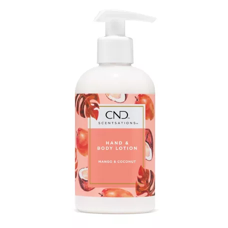 CND SCENTSATIONS HAND & BODY LOTION MANGO & COCONUT - Kéz és testápoló mangó és kókusz illattal 245ml