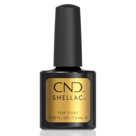 CND - Shellac - Top Coat - fedőlakk - 7,3 ml