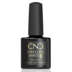 CND - Shellac - Xpress5 Top Coat - fedőlakk - 7,3 ml