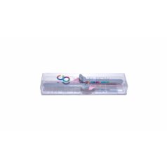 Color Bow hajfestő csipesz - pink/gray - 2 db