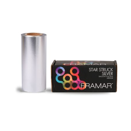 Framar - Star Struck Silver - R-SML-MSIL - Smooth Foil Roll Medium - melírfólia - 97,5 m