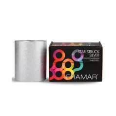   Framar - Star Struck Silver - Medium Foil Roll - R-EMB-MSIL - melírfólia - 100,5 m