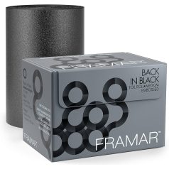   Framar - Back In Black - Medium Foil Roll - R-EMB-MBLK -melírfólia fekete - 97,5 m