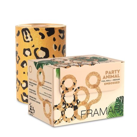 Framar - Party Animal - R-EMB-MPA - Medium Foil Roll - melírfólia 97,5 m