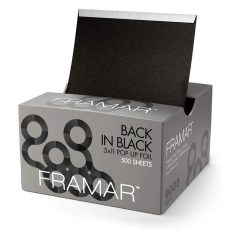   Framar - Back In Black - Pop Up Foil - fekete hajfólia - 500 db