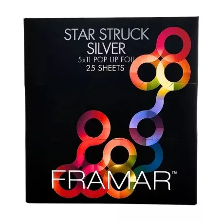 Framar - Star Struck Silver - Pop Up Foil - PU-25SIL - melírfólia - 25 db