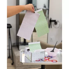   FRAMAR - Gingham - PU-500SWGHPG - melírfólia lapok - 500 db