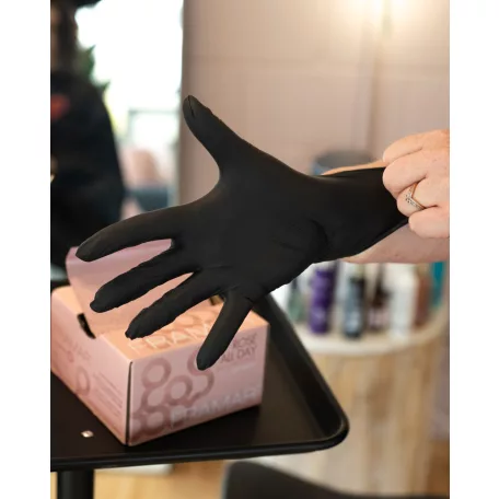 FRAMAR - Midnight Mitts Nitrile Gloves - GLV-MM-SML - gumikesztyű "S"