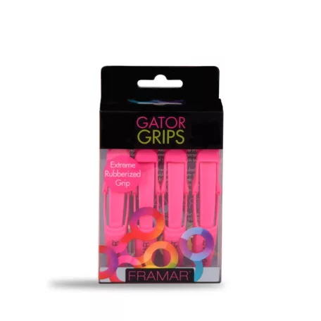 Framar - Gator Grips - CL-GG-PNK - csipesz pink - 4 db