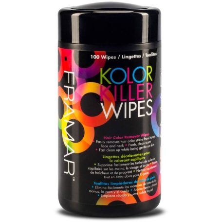 Framar - Kolor Killer Wipes - festékeltávolító kendő - 100 db