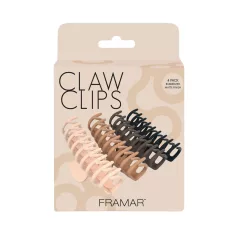 FRAMAR - Claw Clips Neutral - CL-CC-NEUT - hajcsat - 4 db