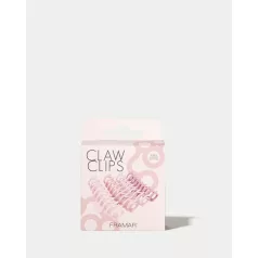 FRAMAR - Claw Clips Blush - CL-CC-BSH - hajcsat - 4 db