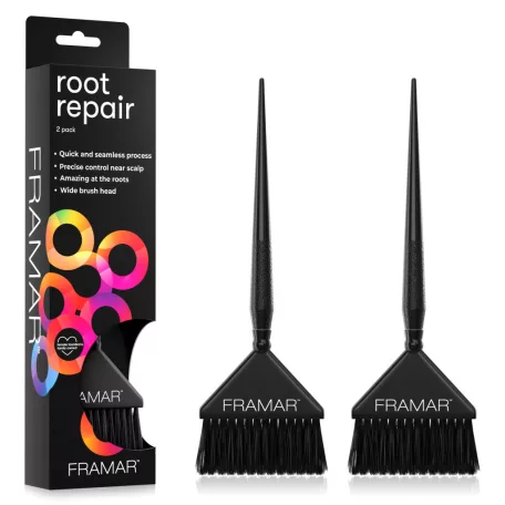 FRAMAR - Root Repair Set - HB-RRS-BLK - hajfestő ecset szett - 2 db