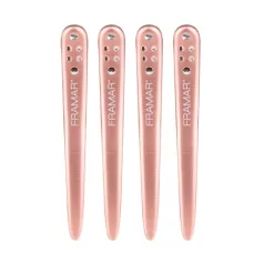  Framar - Big Bite Clips Rose Gold - CL-BB-RG - csipesz - 4 db