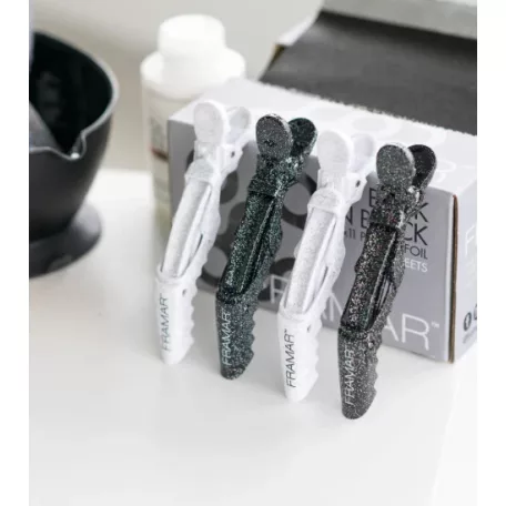 Framar - Gator Grips - CL-GG-GLIT - csipesz glitter - 4 db