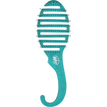 WET BRUSH Shower Detangler Teal Glitter - hajkefe