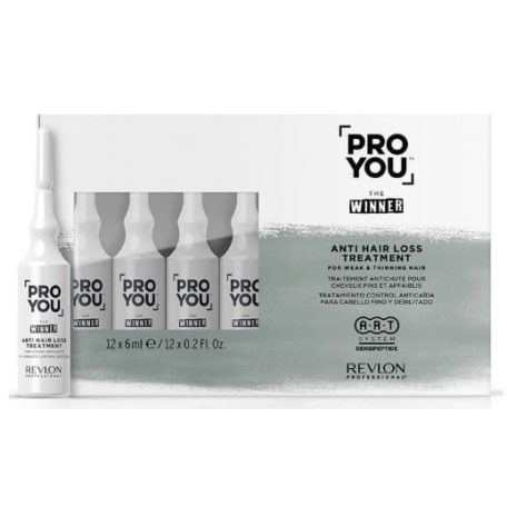 Revlon PRO YOU The Winner Anti Hair Loss Treatment - Hajhullás elleni kúra 6 x 12ml
