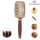 OLIVIA GARDEN CERAMIC +ion NanoThermic NT-FLEXBR  - sörtés bontó kefe arany 