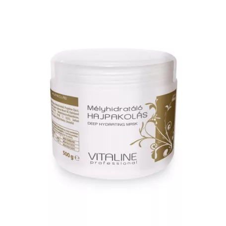 VITALINE Lady STELLA Mélyhidratáló hajpakolás argán olajjal és keratinnal 500 ml
