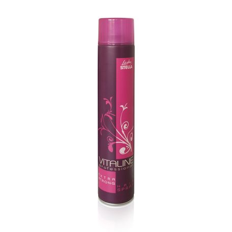 VITALINE Lady STELLA Extra Strong Hair Spray Pink hajlakk 750 ml