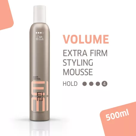 WELLA EIMI Shape Control ultra erős formázó hajhab 500 ml