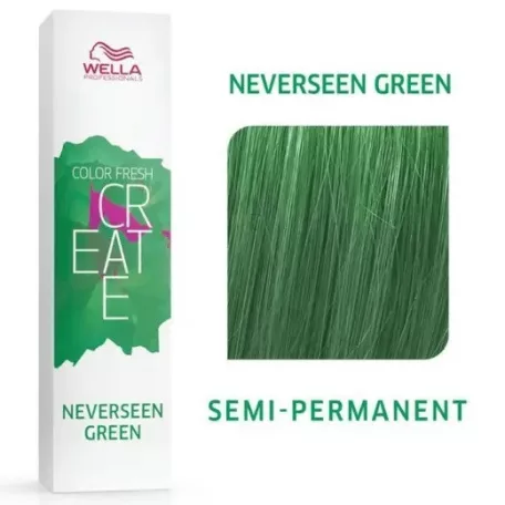 WELLA COLOR FRESH CREATE - NEVERSEEN GREEN - 60ml