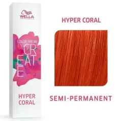 WELLA COLOR FRESH CREATE - HYPER CORAL - 60ml