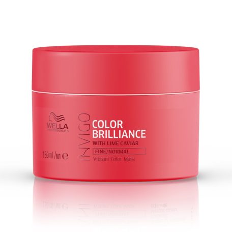 WELLA INVIGO Color Brilliance színvédő maszk normál/vékonyszálú hajra 150 ml